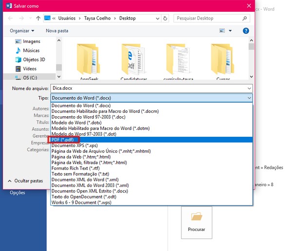 Falc o caracterizar gangster como transformar documento do word em pdf